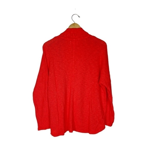 Velvet by Graham and Spencer Dallas Open Front Cardigan in Hibiscus NWT - Picture 6 of 7